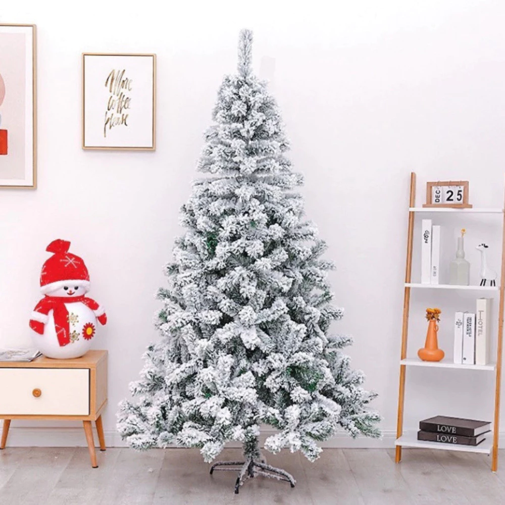 Cây Thông Noel Phủ Tuyết 1m5, 1m8, 2m1 Trang Trí Giáng Sinh Kèm Phụ Kiện - Cây Thông Noel Giáng Sinh Mẫu Mới