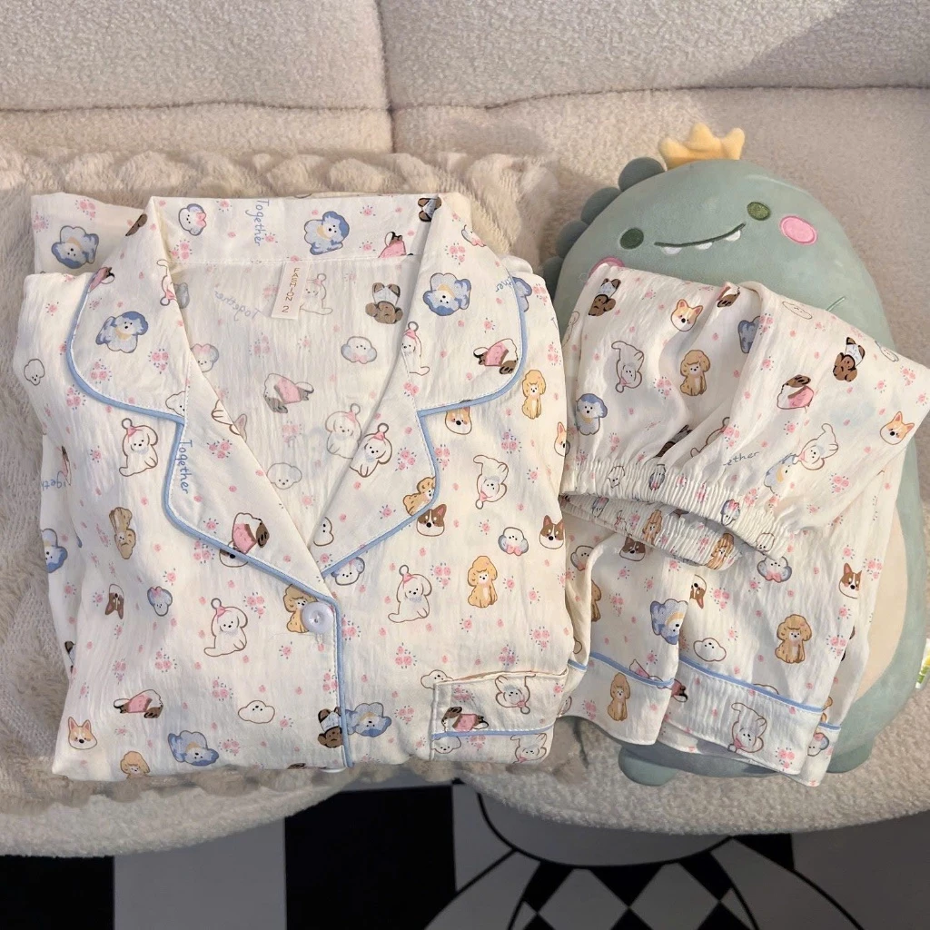 BỘ NGỦ NỮ CAXA ❤️SET PIJAMA MẶC NHÀ HOẠT HÌNH XINH XẮN❤️