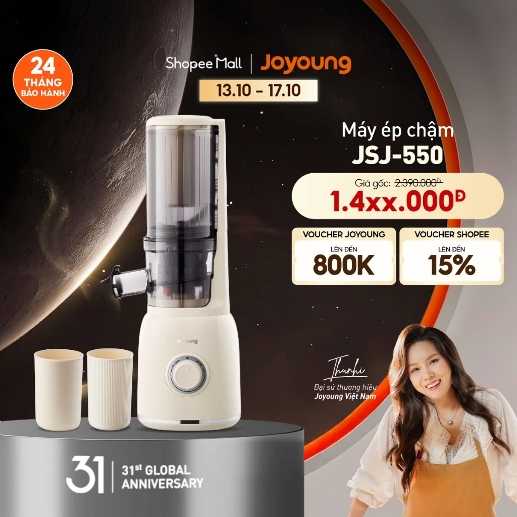 Máy ép chậm Joyoung JSJ-550 | Dung tích 800ml | Công suất 120W