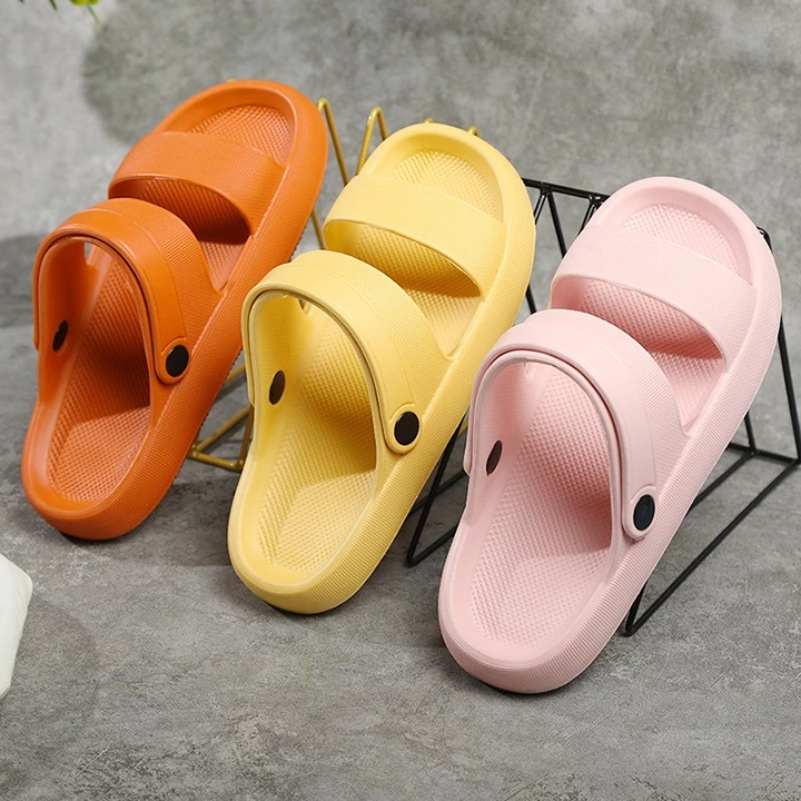 Dép bánh mì sandal nam nữ đế dày chống trơn trượt êm chân