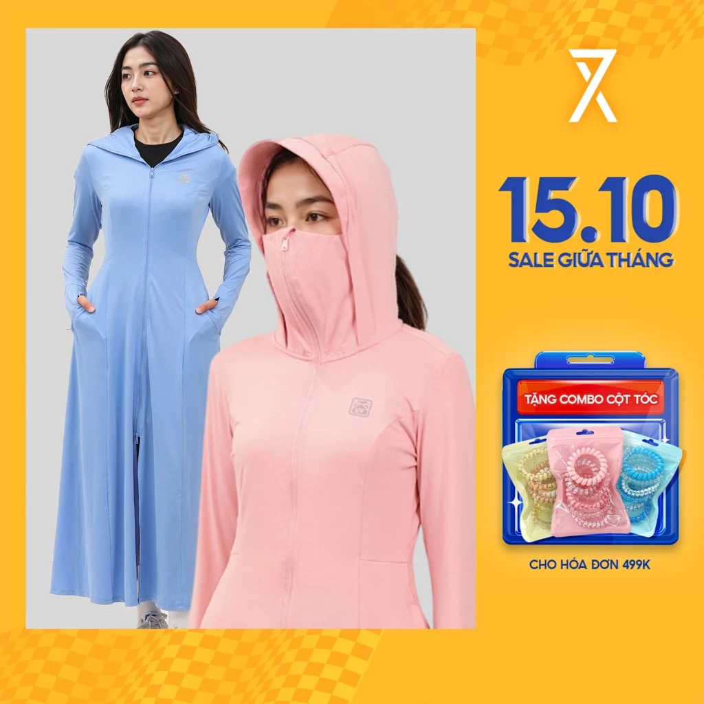 Áo Khoác Nữ Chống Nắng Couple TX Anti UV Dáng Dài WOK 2068