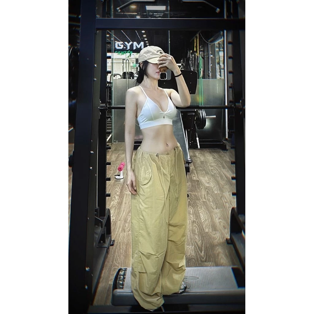 QUẦN DÀI JOGGER DÙ 2550 (HÀNG QC) - CHẤT DÙ - THÍCH HỢP ĐI TẬP GYM , AEROBIC , YOGA , ZUMBA,..., - MIDORI SPORT