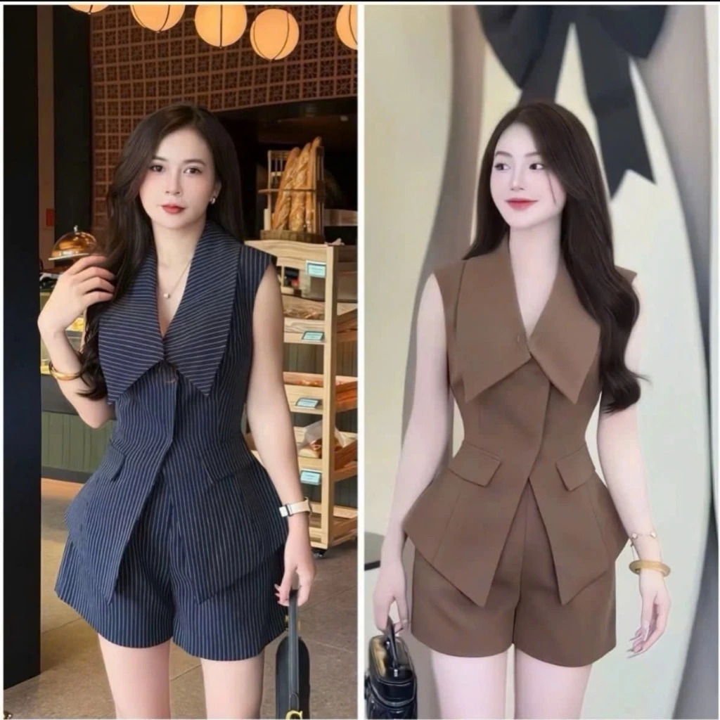 (BIG SIZE) SÉT BỘ GILE CỔ THIẾT KẾ HIỆN ĐẠI SÀNH ĐIỆU MẪU MỚI, TRẺ TRUNG, SANG TRỌNG,