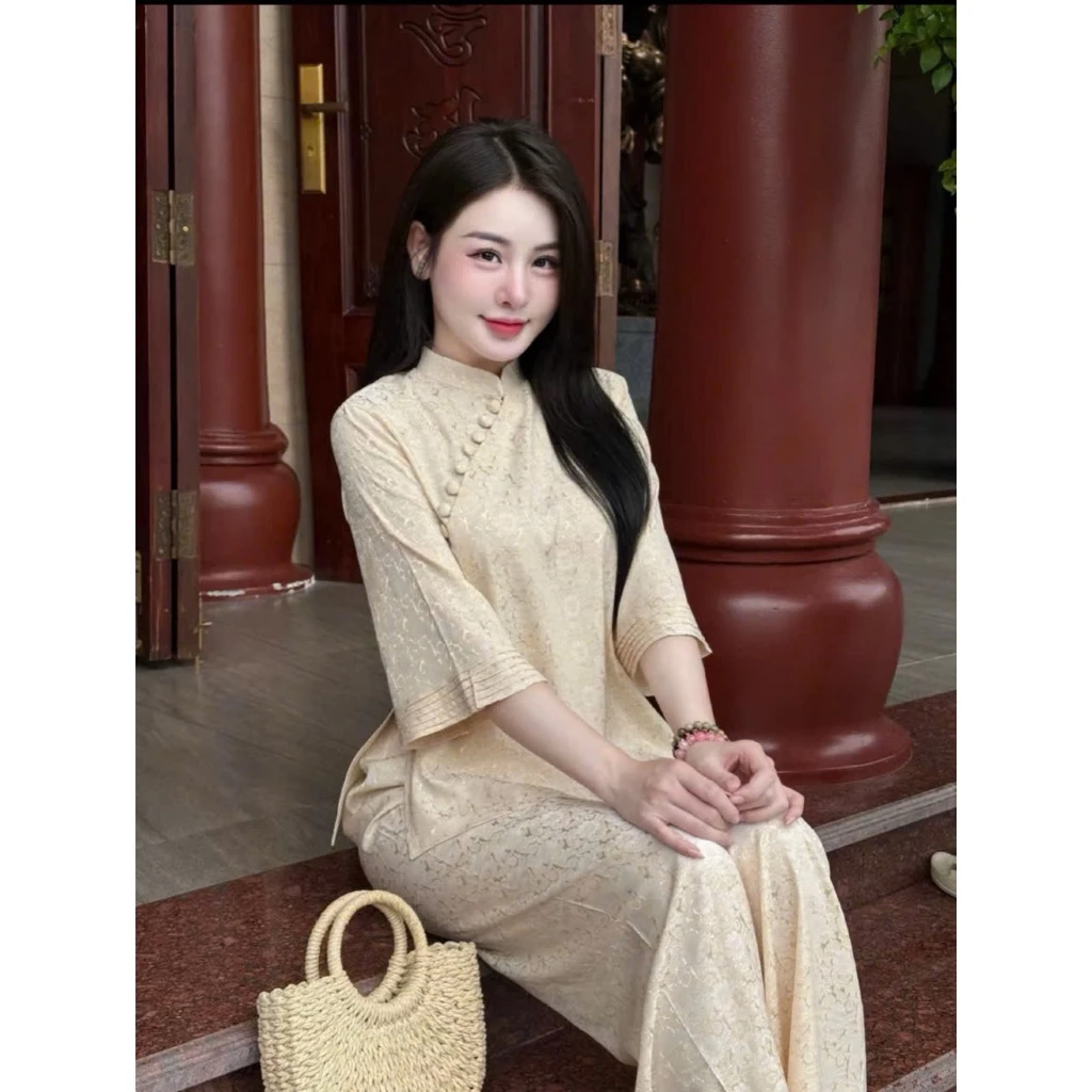 (BIGSIZE 40-75KG)SÉT ĐỒLAM ĐI LỄ ĐI CHÙA NHẸ NHÀNG, LỊCH SỰ,THOẢI MÁI,THOÁNG MÁT,ĐƠN GIẢN