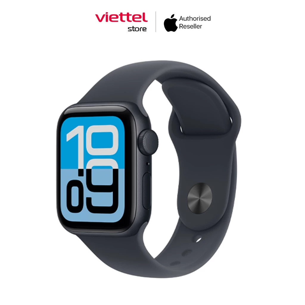 Apple Watch SE 3 Viền Nhôm Cellular 44mm Dây cao su M/L Chính hãng