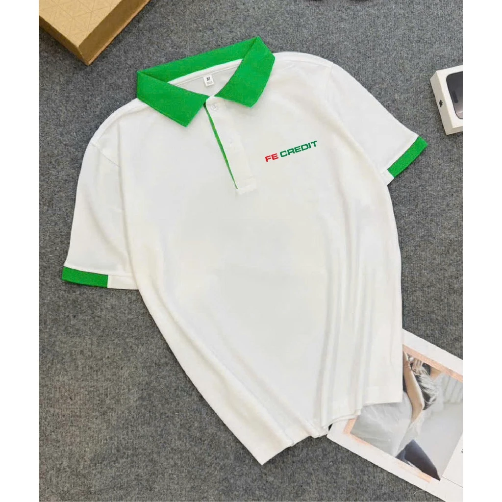 Áo thun POLO đồng phục FE CREDIT - Viễn Phát Uniform