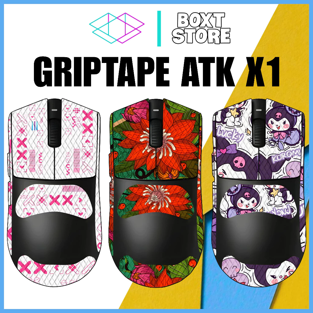 Miếng Dán Grip Tape 3M Chống Trượt Chuột ATK X1 V2 Pro Max Ultra - Skin Griptape ATK X1