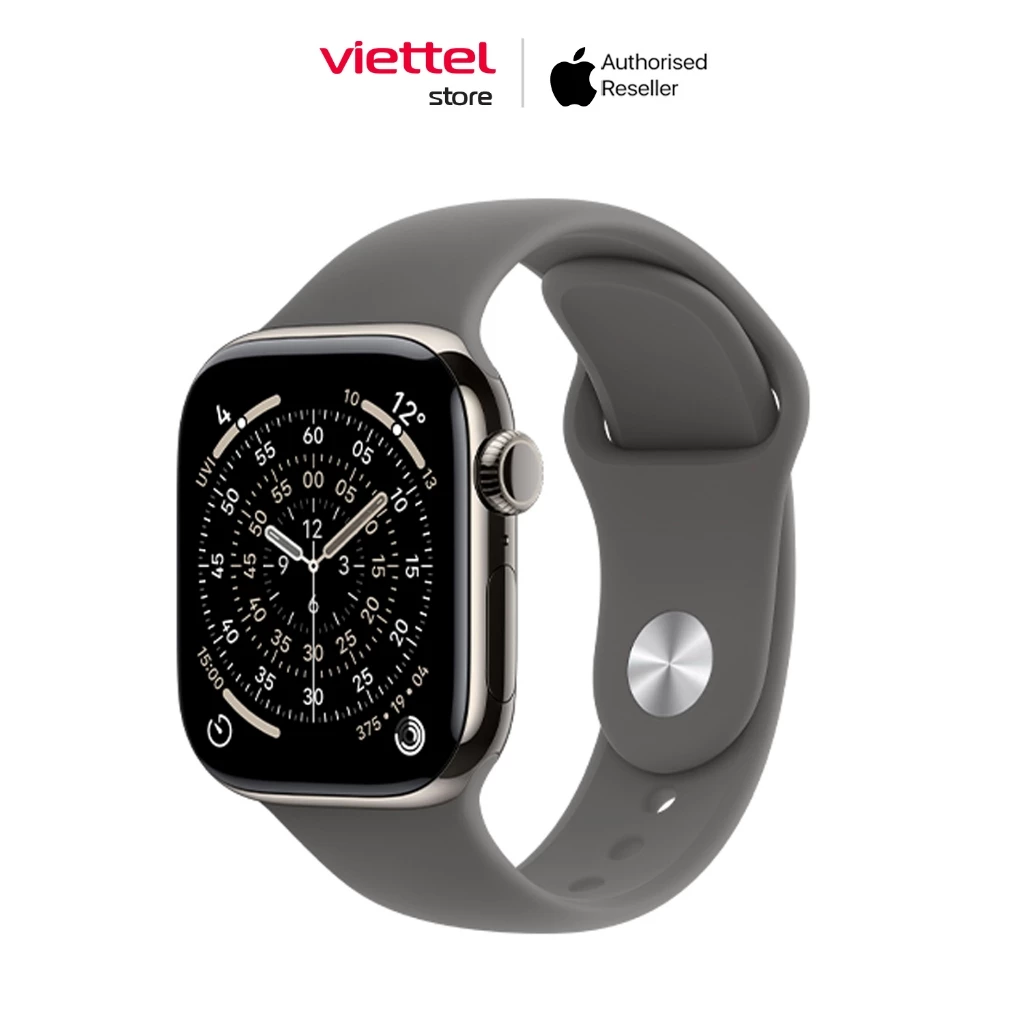 Apple Watch Series 11 Viền Titan Cellular 42mm Dây cao su S/M Chính hãng