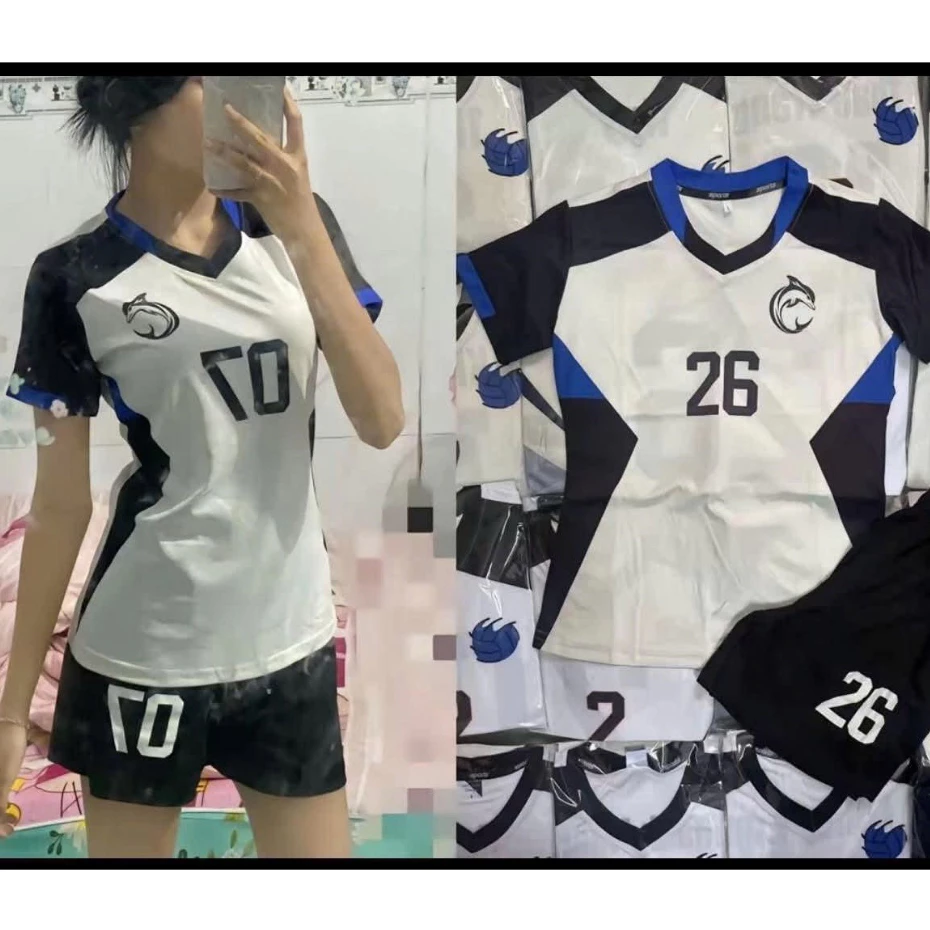 Bộ Quần Áo Bóng Chuyền Unisex S30 Có In Tên Số Theo Yêu Cầu Thoáng Khí Form Đẹp Mặc Tôn Dáng