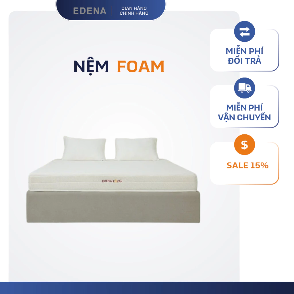 NỆM ROYAL EDENA NỆM FOAM CAO CẤP