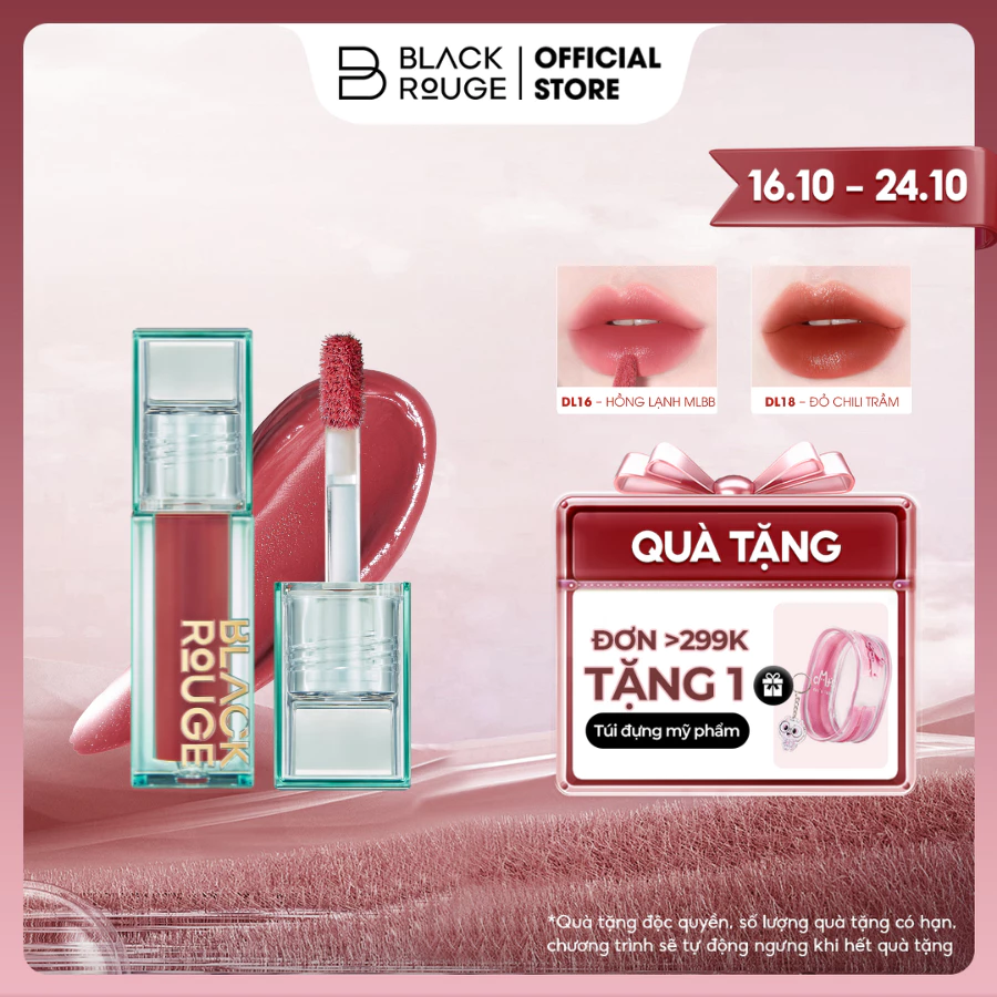 Son Kem Black Rouge Double Layer Over Velvet Ver 3 - Jewelry - 4.1g