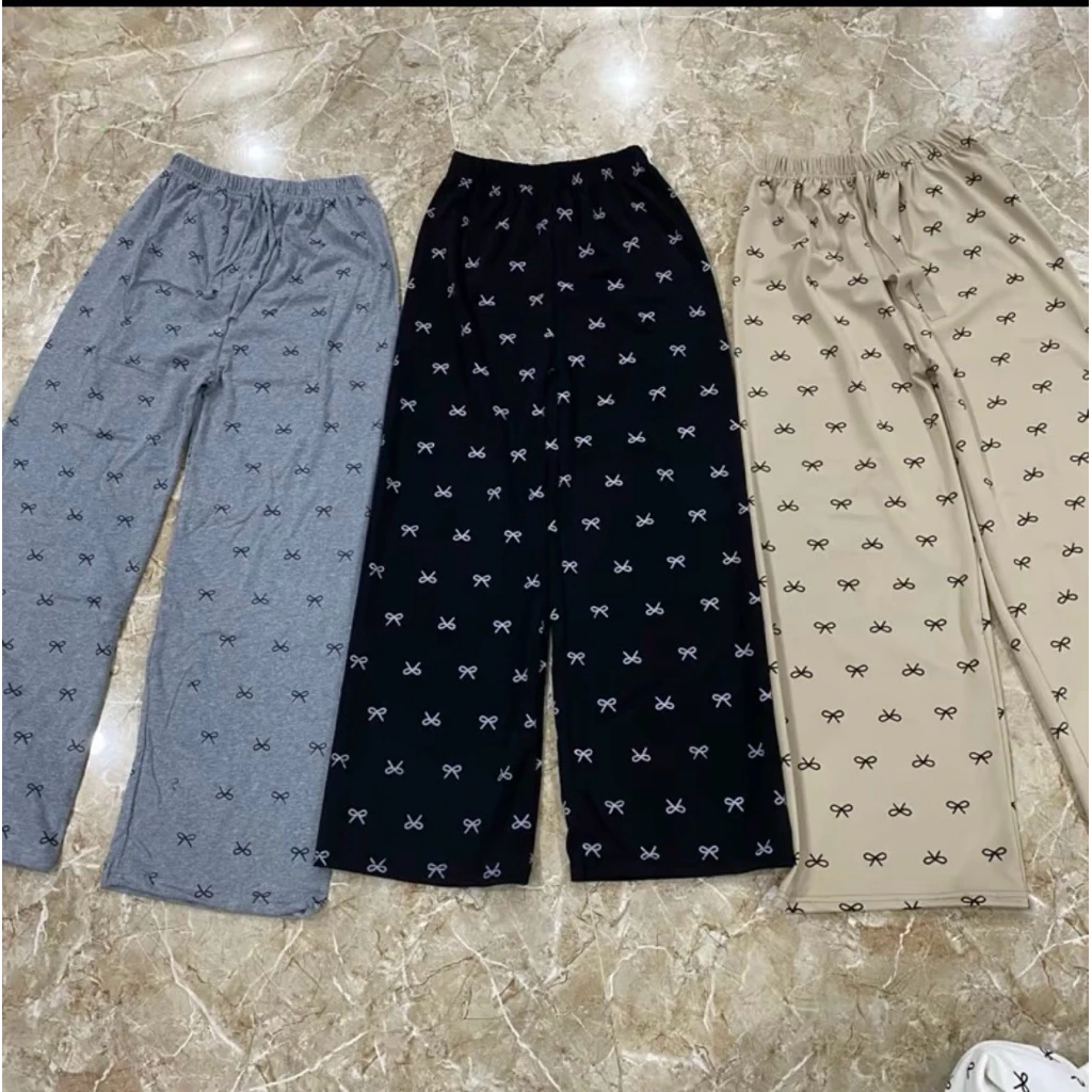 (Deal hời ) Combo 3 quần suông in hình nơ 36-50 kg