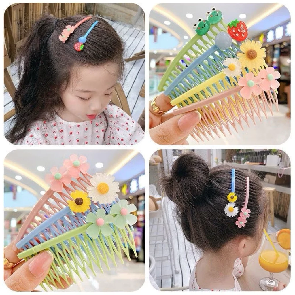 Xược cài tóc mái nhiều hình đáng yêu cho bé