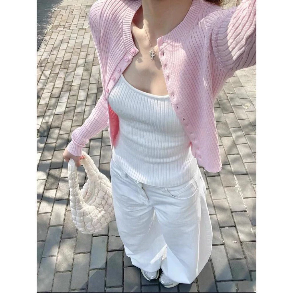 𝑶𝒏𝒊.𝑺𝒉𝒐𝒑_Set Len Dệt Kim Nhiều Màu