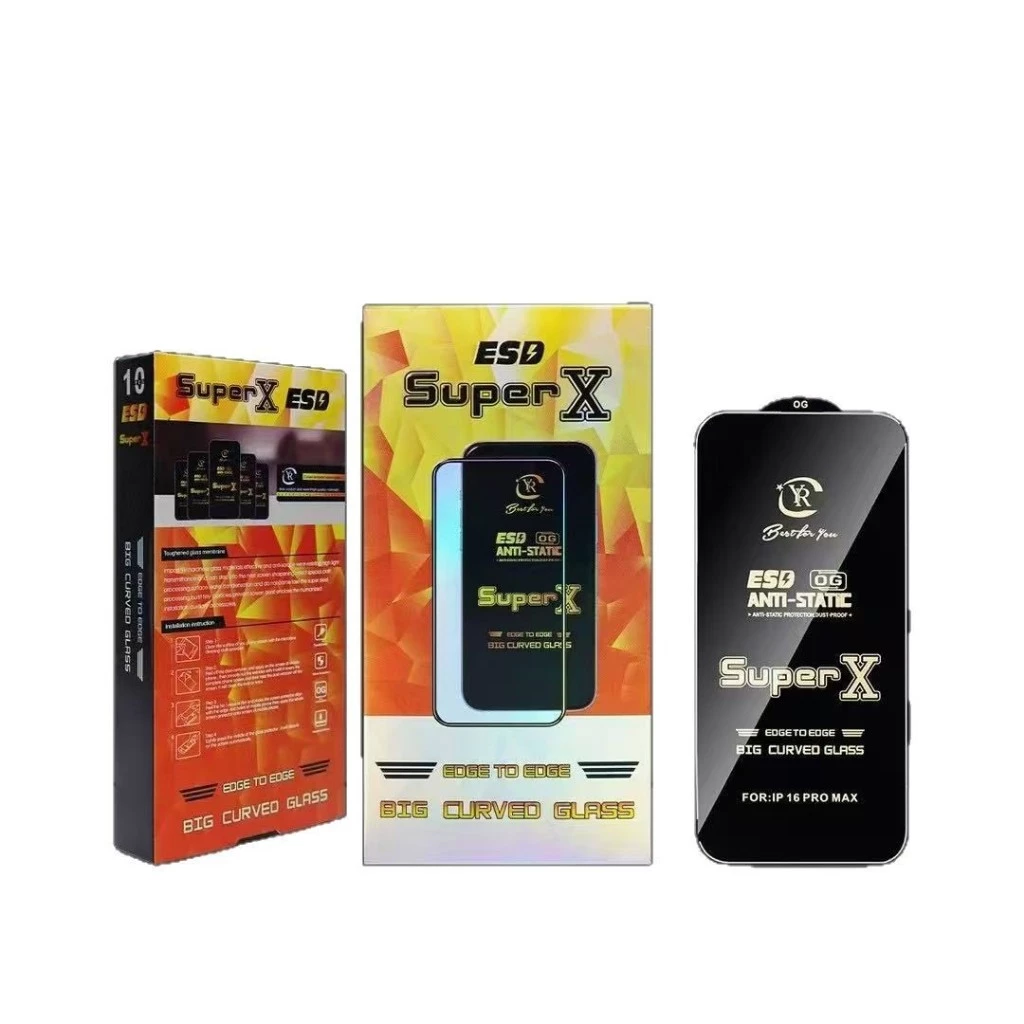 Kính Cường Lực OG Siêu Xịn Full Màn, Hạn Chế Bám Vân Tay dành cho i.P 17 ProMax X 10 11 XsMax