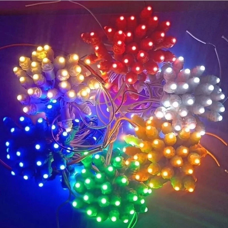 Combo 5-10-20 Đèn led đúc F5 12V quấn cây, làm biển quảng cáo, đèn trang trí cảnh quan ngoài trời