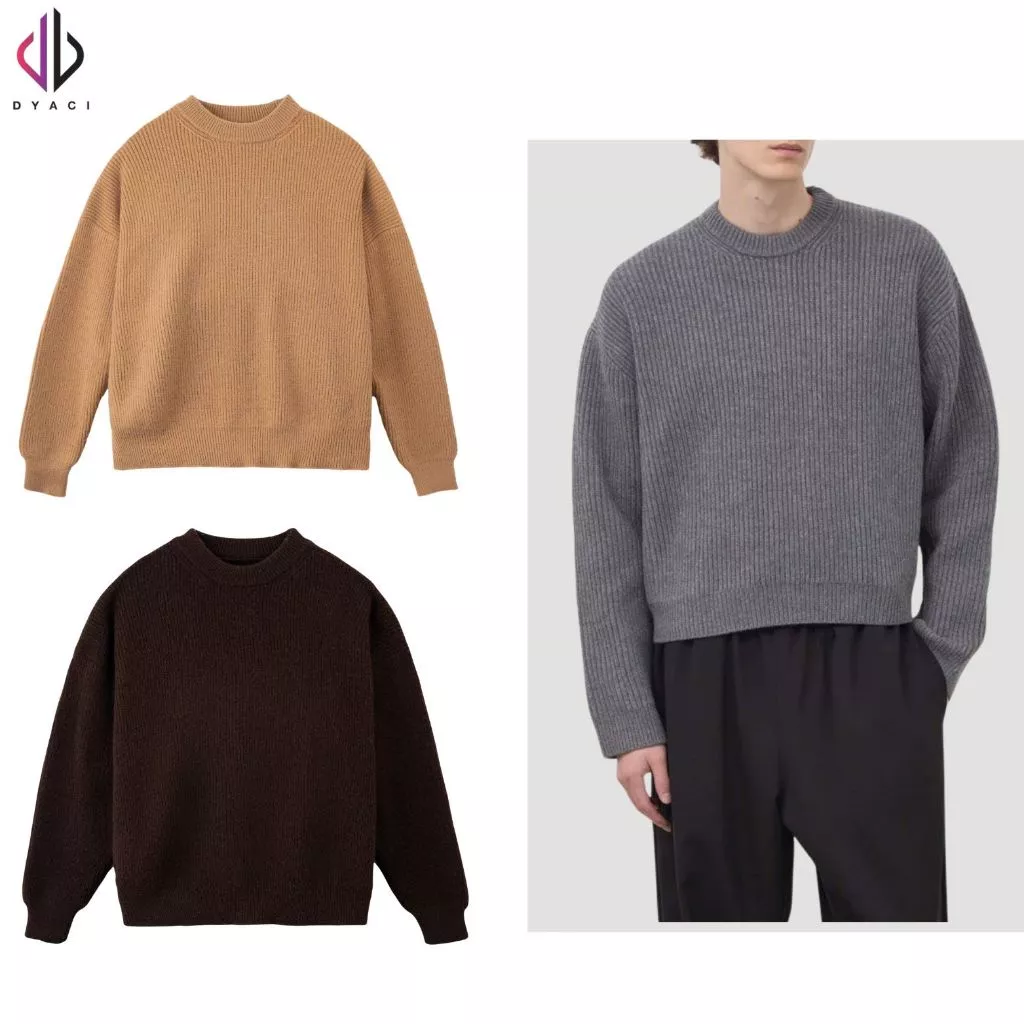 Áo Len Sweater DYACI Form Boxy Hàng Quảng Châu Cao Cấp AL91