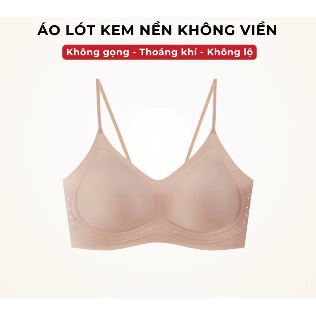 Áo su tàng hình mút thông hơi 1cm không gọng hàng đẹp mặc thoải mái 2218