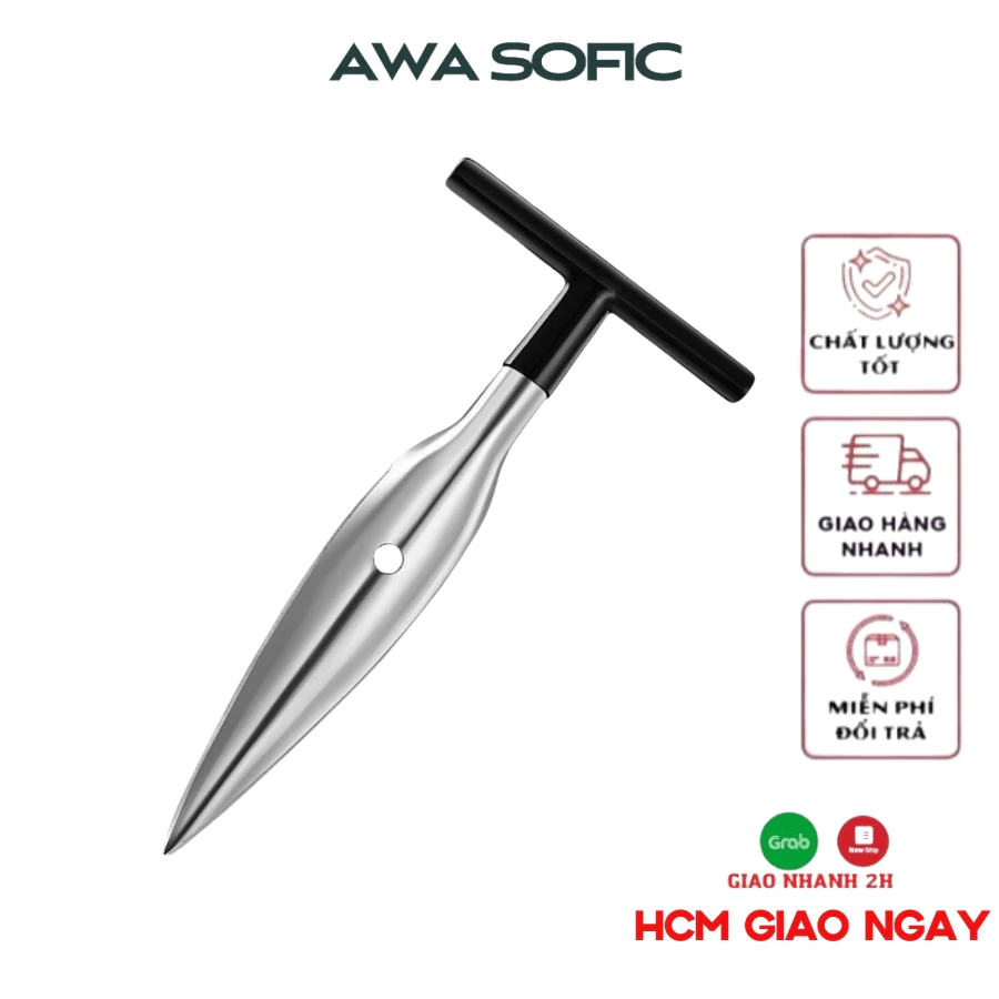 Dụng Cụ Mở Vỏ Dừa, Khui Vỏ Dừa Cao Cấp Gọn Dễ Sử Dụng - Count Coconut Opener Tool