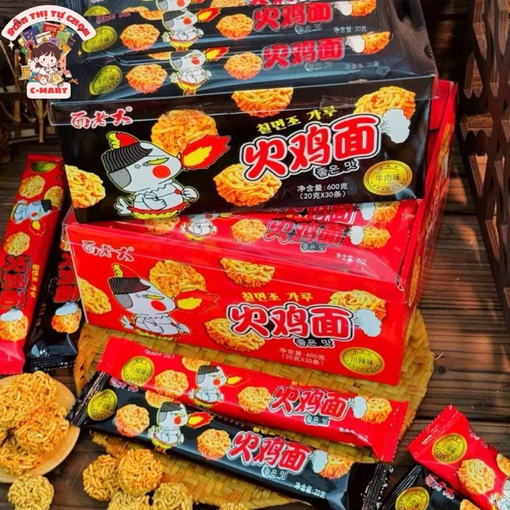[C-MART] Mì Gà Tây Ăn Liền 20g Giòn Rụm Vị Đậm Đà