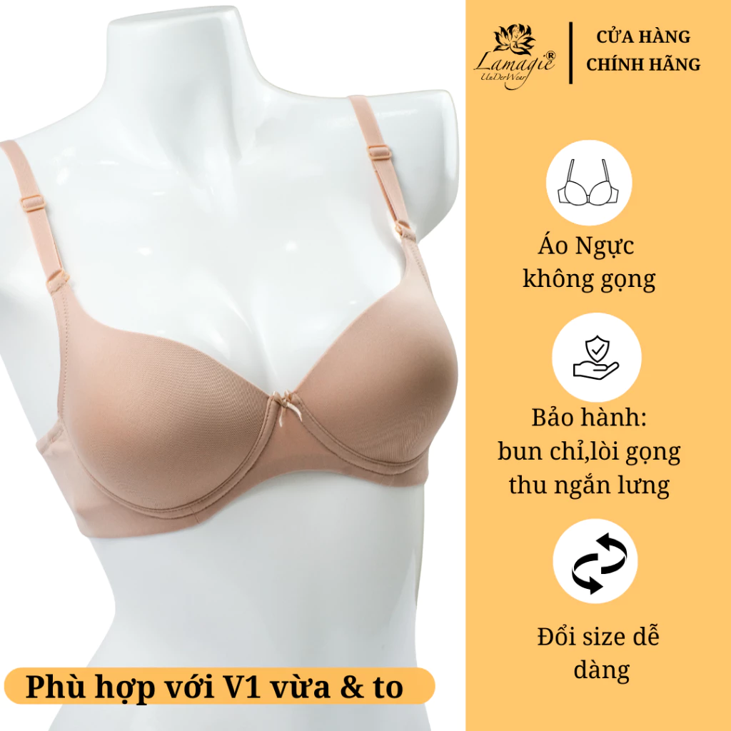 ÁO NGỰC KHÔNG GỌNG A-78 – Mỏng Nhẹ - Mịn Mát  cho vòng 1 Vừa & To