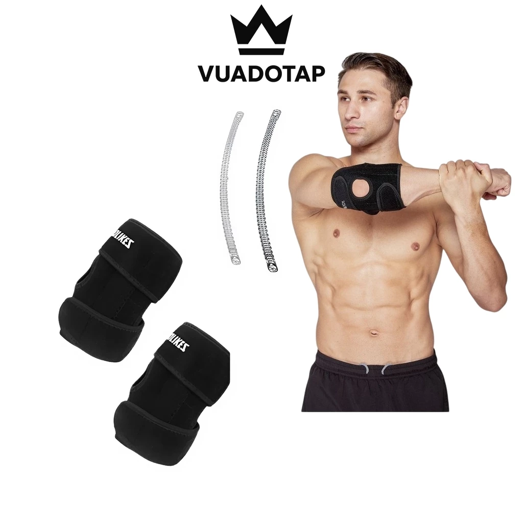 Đai Quấn Khuỷu Tay Có Lò Xo Aolikes A-7946, Đai Quấn Bảo Vệ Khuỷu Tay Tập Gym, Tennis, Cầu Lông