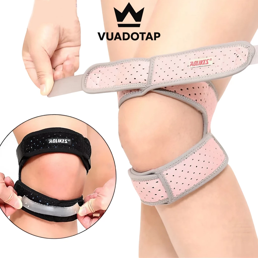Bảo Vệ Gối, Dây Đai Đeo Đầu Gối Bảo Vệ Dây Chằng Gối, Khớp Gối Khi Vận Động Aolikes A7928