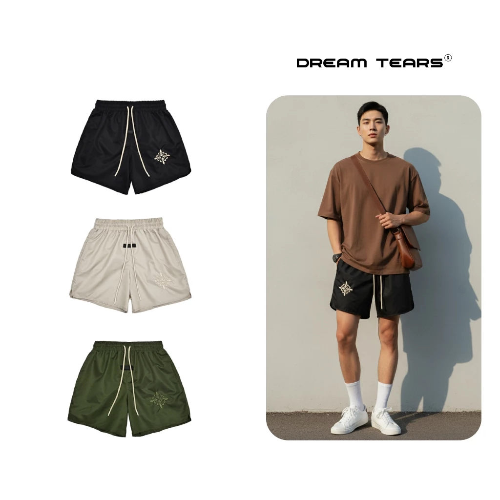 Quần Short Nam Dream Tears Chất Vải Gió Thoáng Mát Sang Trọng QG11
