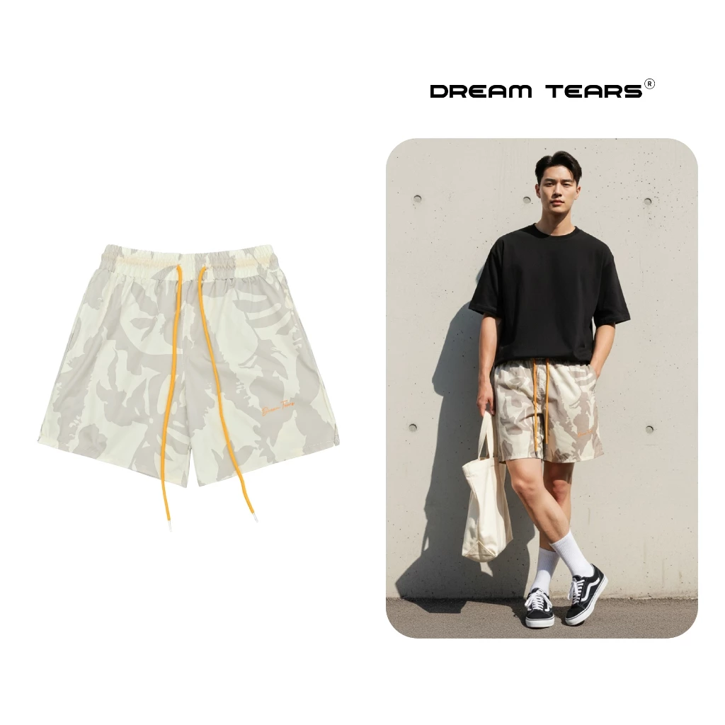 Quần Short Nam Dream Tears Chất Vải Gió Thoáng Mát Sang Trọng QG6