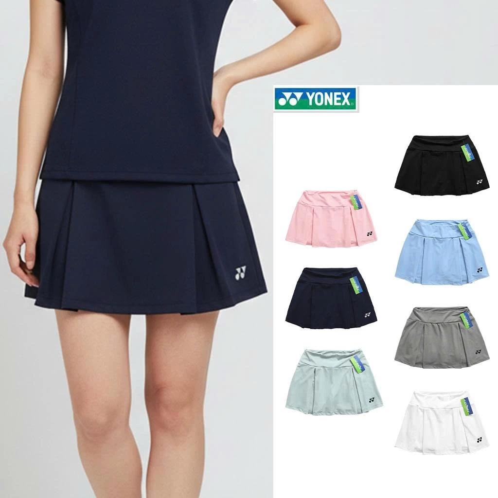Chân Váy Thể Thao Yonex 2 Lớp Chất Vải Thun Cá Sấu Co Giãn 4 Chiều, Mặc Thoáng Mát, Tôn Dáng Cực Xinh
