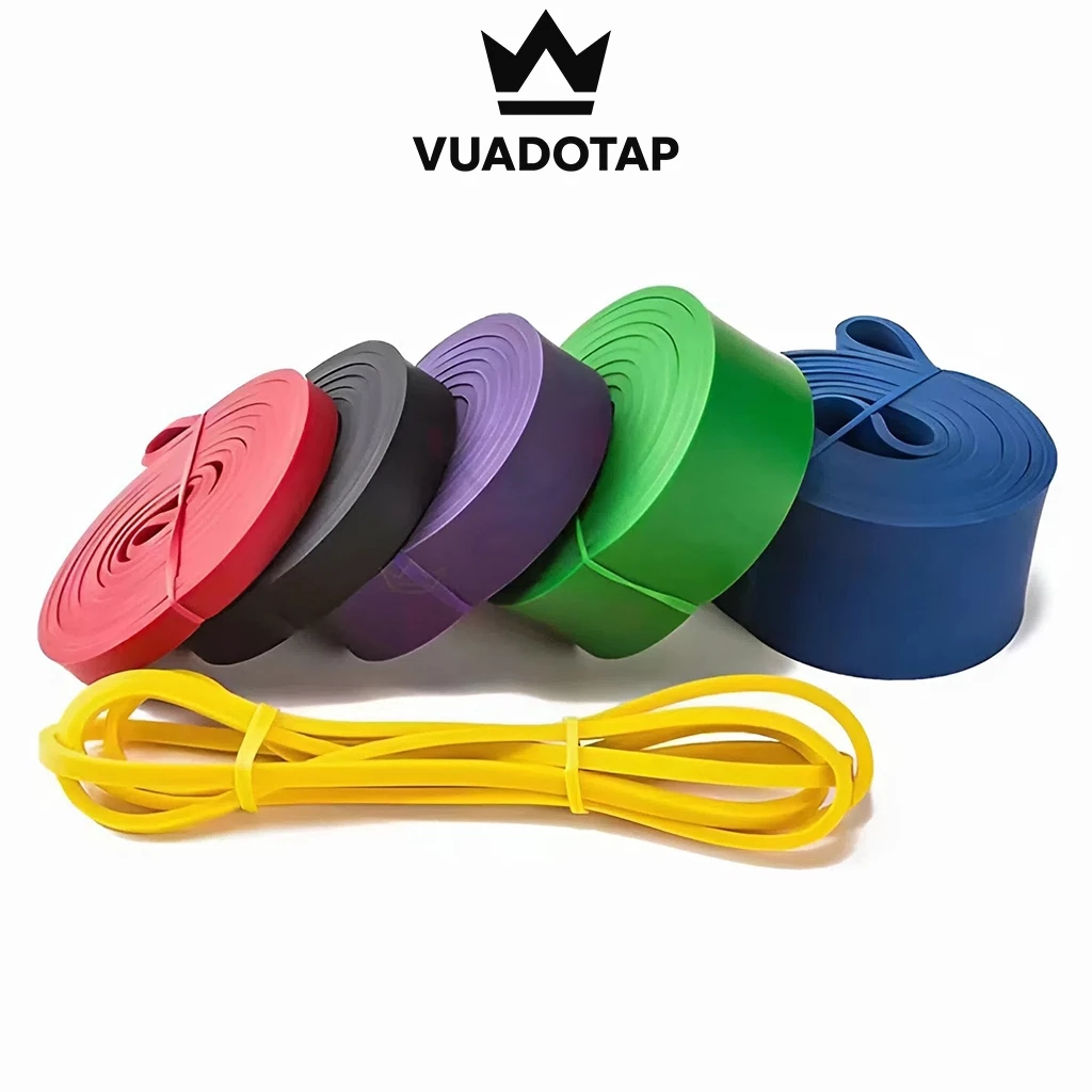 Dây Cao Su Kháng Lực Powerband, Hỗ Trợ Tập Gym, Yoga Toàn Thân