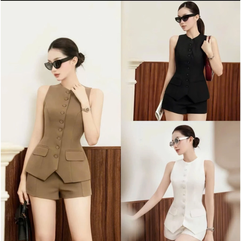 (BIG SIZE) SÉT VEST GILE THIẾT KẾ CHUẨN FORM, LỊCH SỰ, TRẺ TRUNG, SANG TRỌNG
