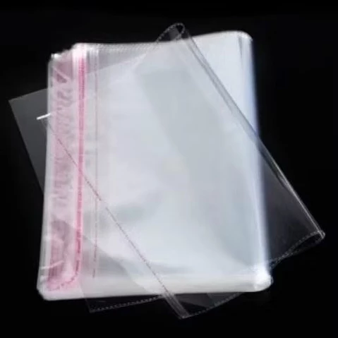 Túi PE bóng kiếng dán miệng 28×42 cm