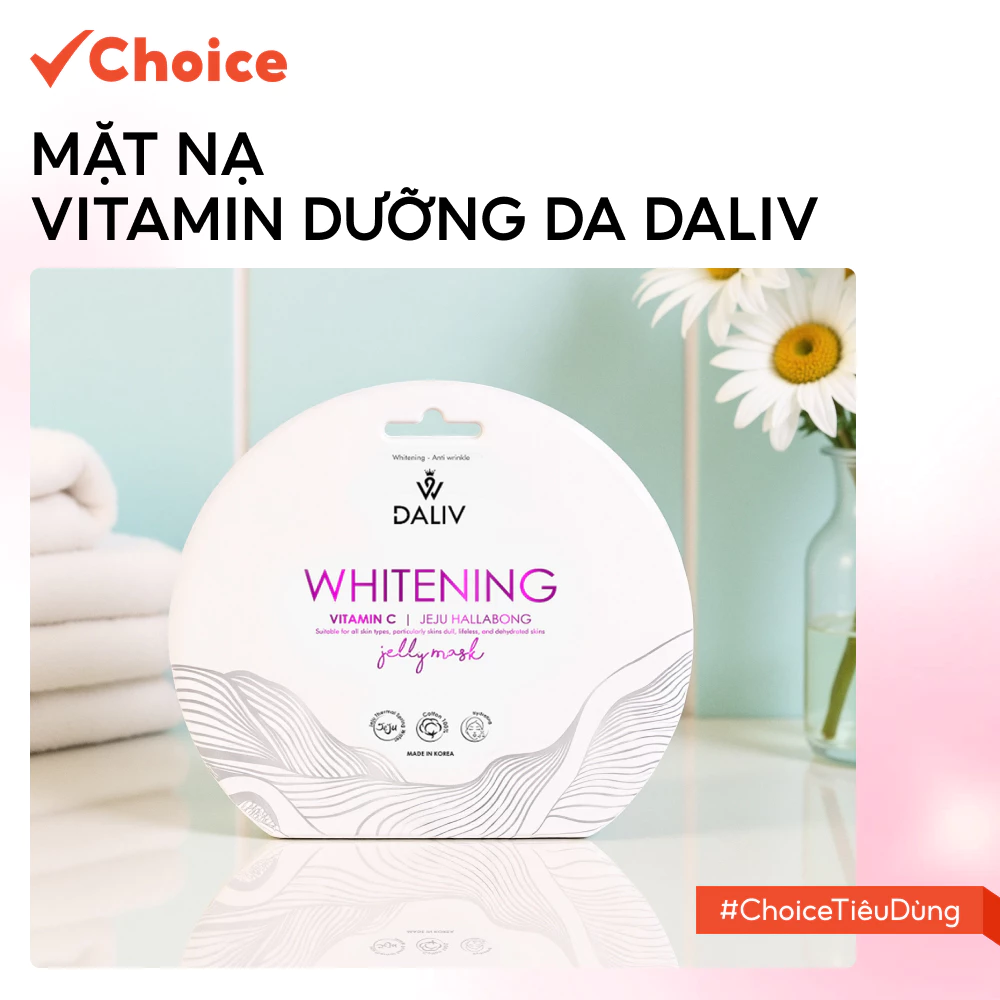 Mặt Nạ Vitamin Dưỡng Da Daliv Dermal Choice FM1-2397-249 Chiết Xuất Tự Nhiên, Nhiều Dưỡng Chất