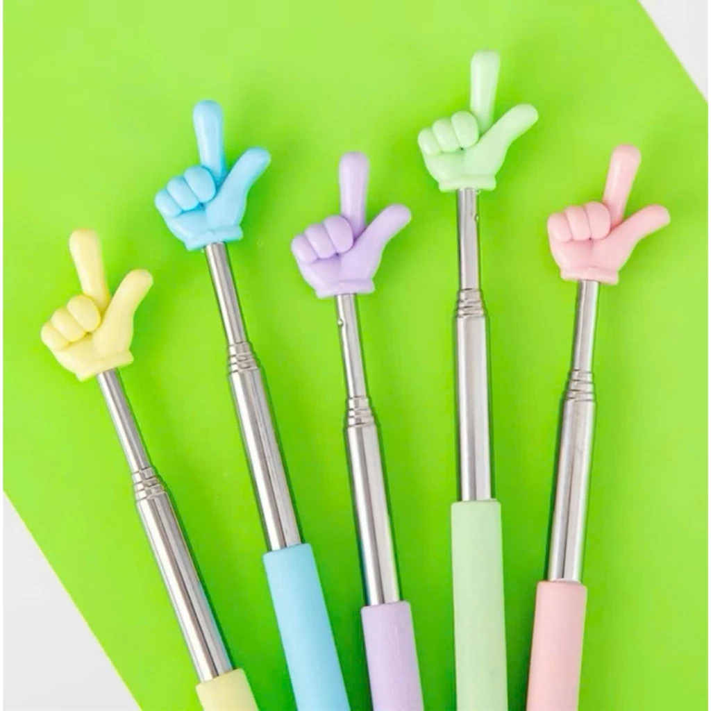 Set 5 Cây Chỉ Bảng Thông Minh Dạ Quang, Giáo Cụ Dạy Học Dành Cho Giáo Viên, Giảng Viên, Học Sinh