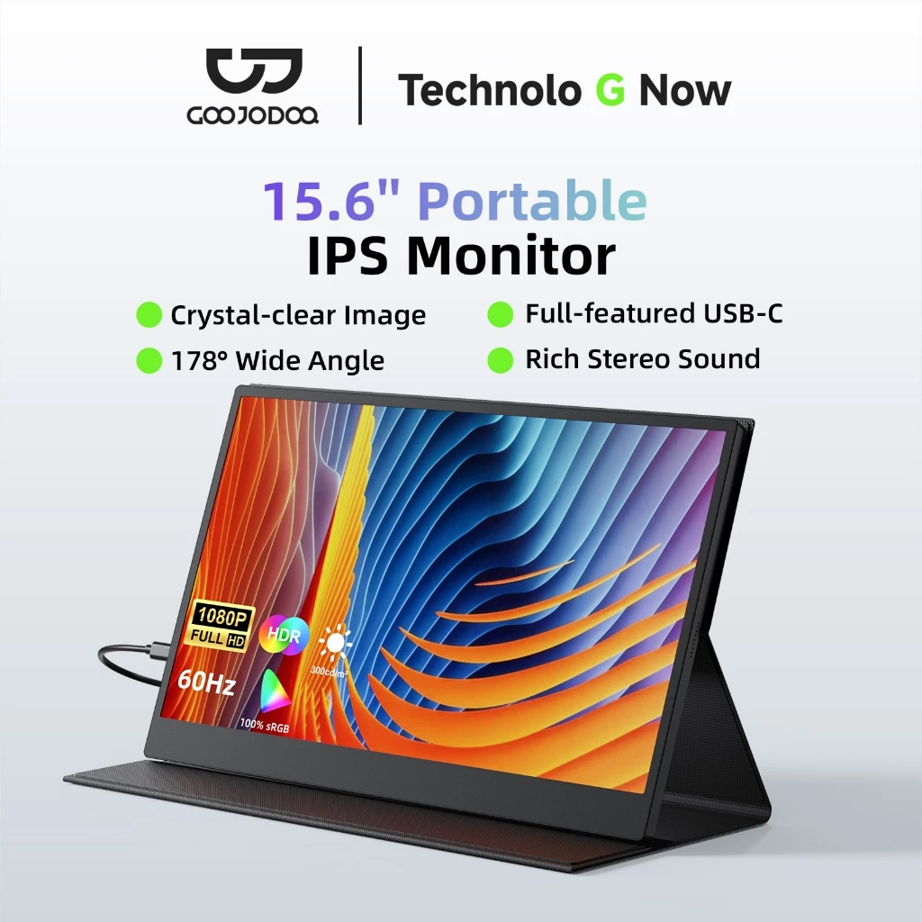 Màn hình Di Động gaming GOOJODOQ Cho Laptop Đế Kéo Dài Ps4 Điện Thoại PC Android Switch Macbook HDMI Bảo hành chính hãng