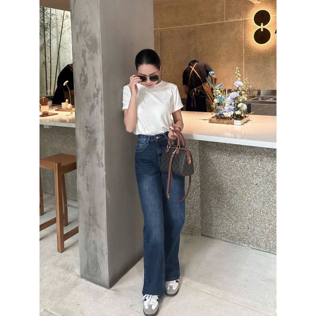 Quần jeans suông dài UR03 URATV