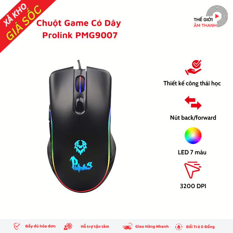 Chuột Gaming Prolink - THẾ GIỚI ÂM THANH