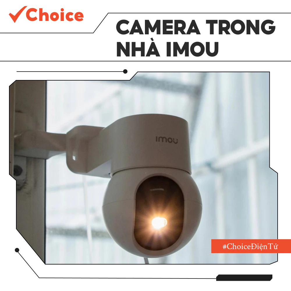 [Choice] Camera IMOU trong nhà EL1-2912-16 Ranger IPC- K2MP 3HQWE 3MP/5MP, thẻ nhớ 64GB ST3-64-F1