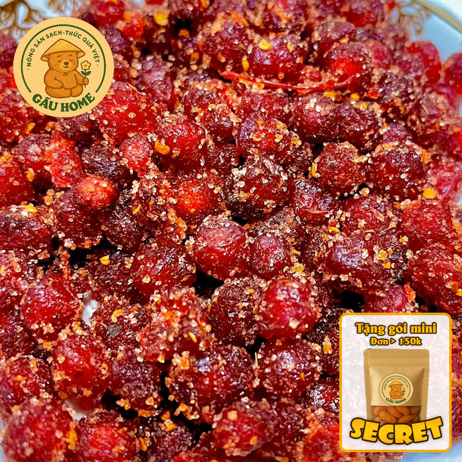 Chùm Ruột Muối Ớt - Chanh Muối, Chua Chua Cay Cay, Cực Ngon Nhà Làm, 100g/ 200g/ 500g - Nông Sản Gốc Việt GẤU HOME