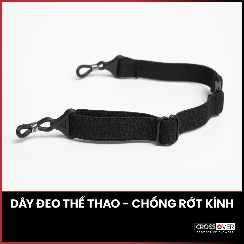 Dây Đeo Thể Thao Co Giãn Chống Rơi Kính CROSSOVER Khi Vận Động Mạnh  | VA MEGANET