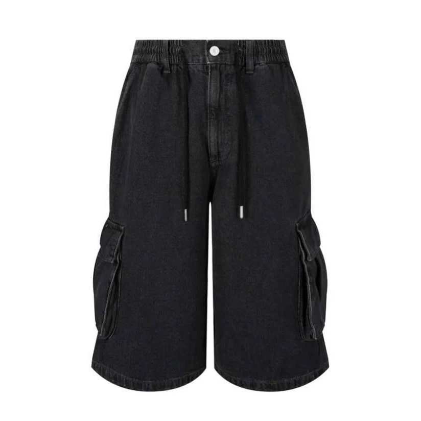 Quần short jean cargo denim Buckaroo lưng thun chuẩn xịn