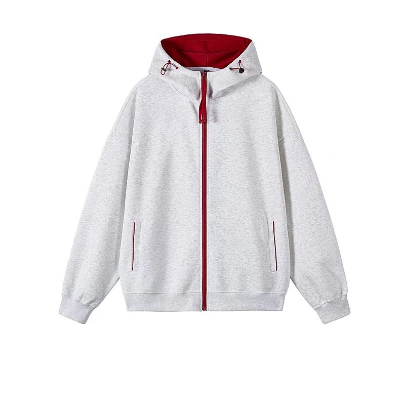 Áo Khoác Hoodie Zip Color Basic Vải Nỉ 2 Da Chống Nắng Tốt Form Rộng Nam Nữ Unisex Oversize Nón Phối Màu Đơn Giản