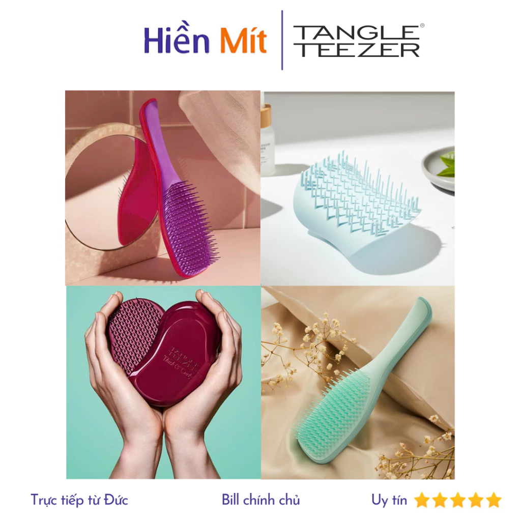 50 mẫu Tangle Teezer Wet Detangler Lược gỡ rối chống rụng tóc có cán  tay cầm Ultimate gội Brush