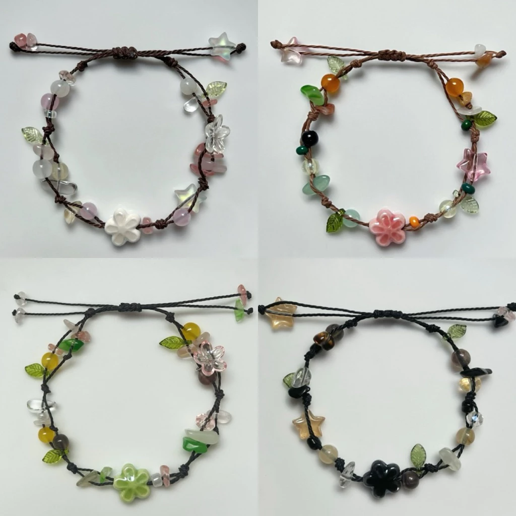 Vòng tay “𝓓𝓮𝓿𝓲𝓵 𝓕𝓵𝓸𝔀𝓮𝓻” - Vòng tay Handmade - HYGGE ♡.•*