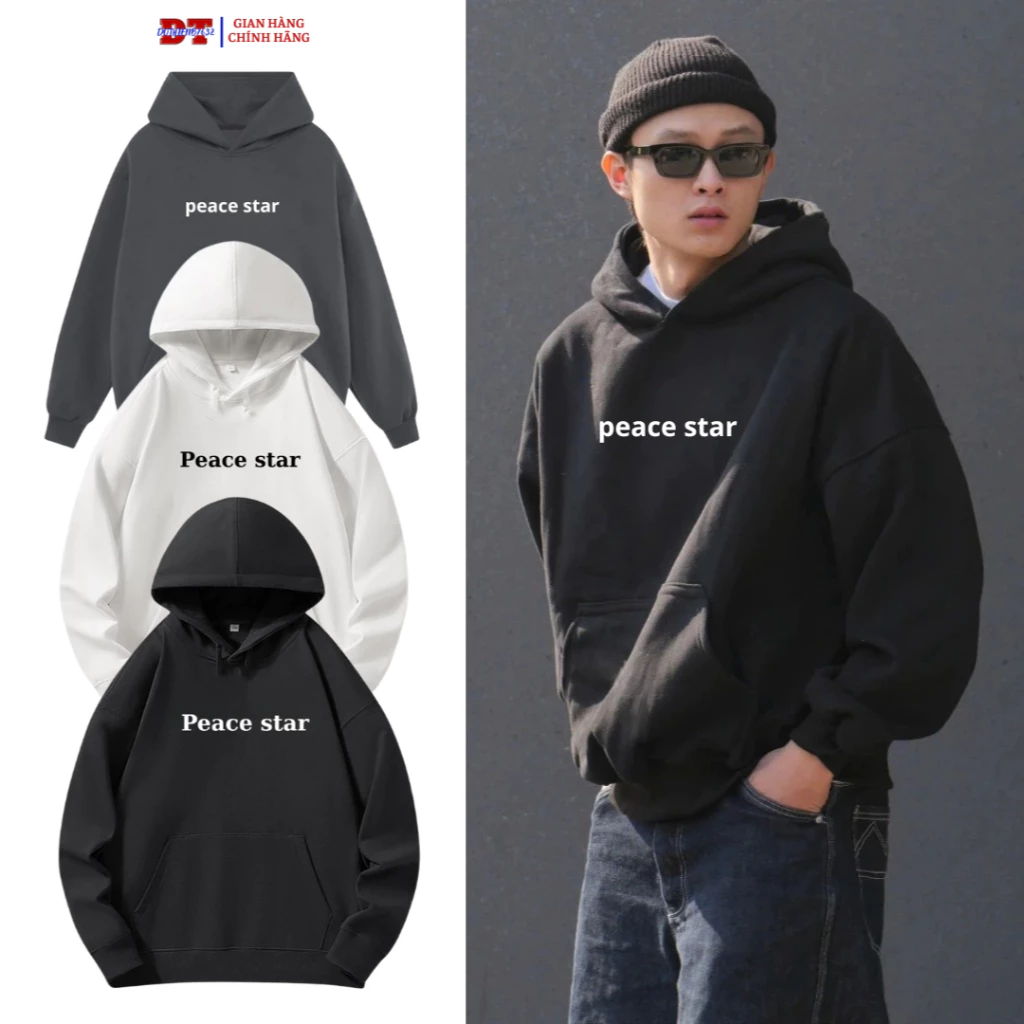 Áo hoodie PEACE nam nữ nỉ ngoại ulzzang unisex cặp đôi Hàn Quốc k1