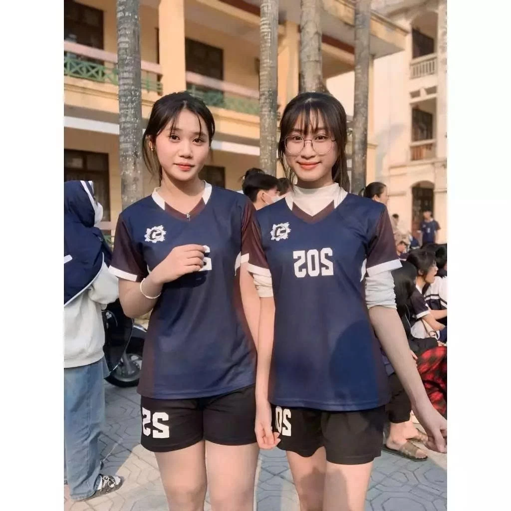 Bộ quần áo bóng đá, thể thao nam nữ , màu Xanh Than in tên số theo yêu cầu, form rộng