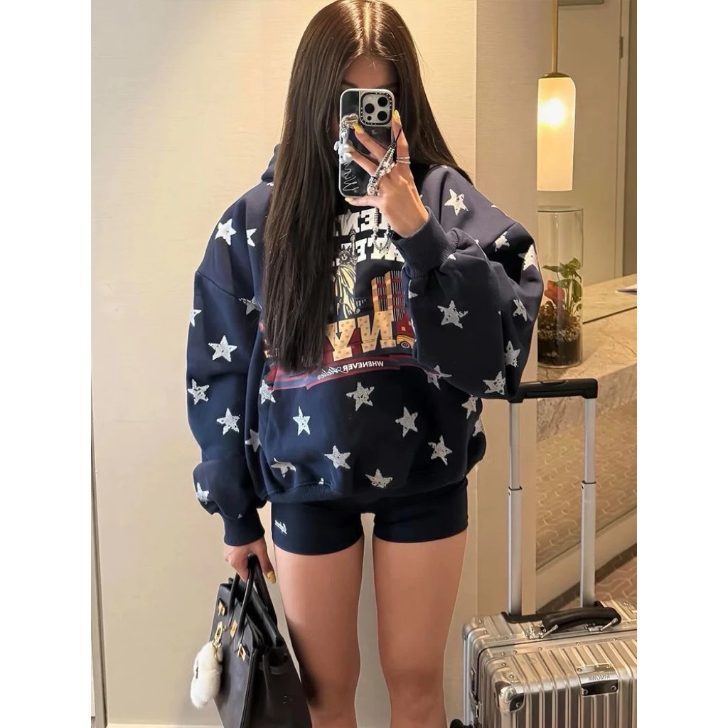 Hoddie sao sweater sáng như sao hàng QC cao cấp