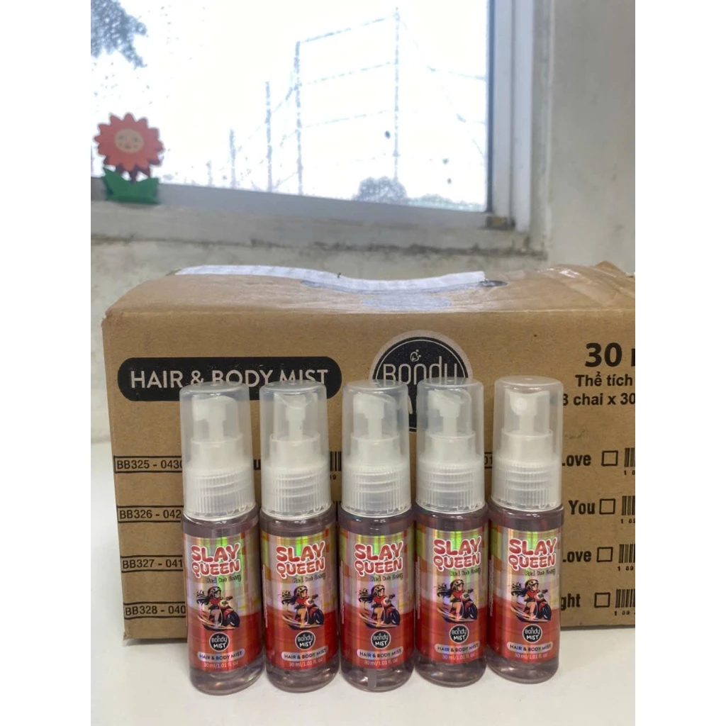 Xịt thơm Tóc & cơ thể Body Mist_Lix