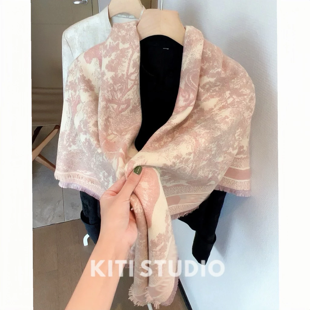 Khăn choàng cao cấp len cashmere vuông 140x140cm - Mềm mại, ấm áp cho mọi mùa!